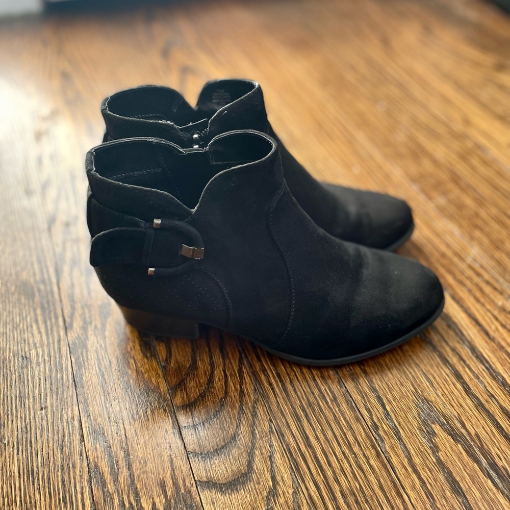 Unisa Black Ankle Boots